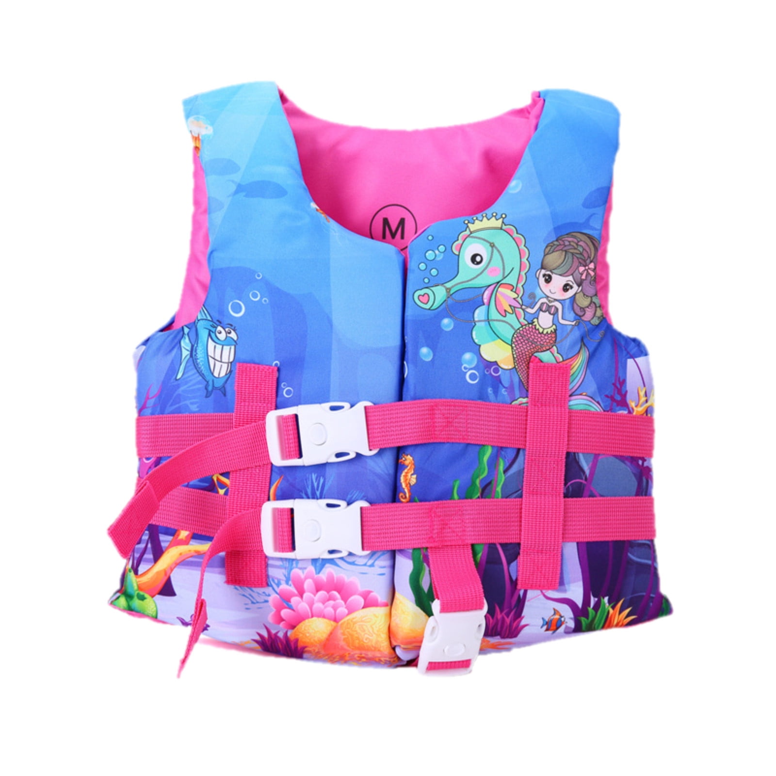 WYQLFSB Infant Child Youth Life Jacket Vest Sizes for 30-90 lbs Vest Personal Flotation Device Blue L